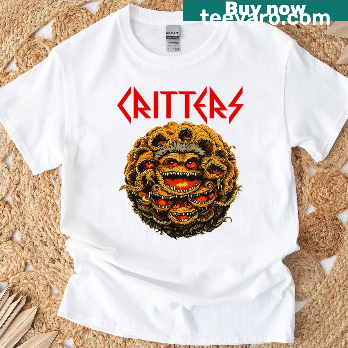 Cartoon design of playful critters playing ball on a t-shirt — on a men's t-shirt