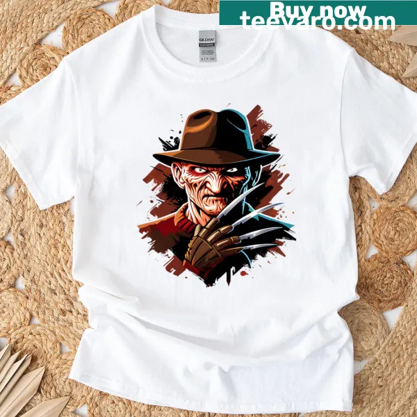 Freddy Krueger T-shirt featuring horror film design