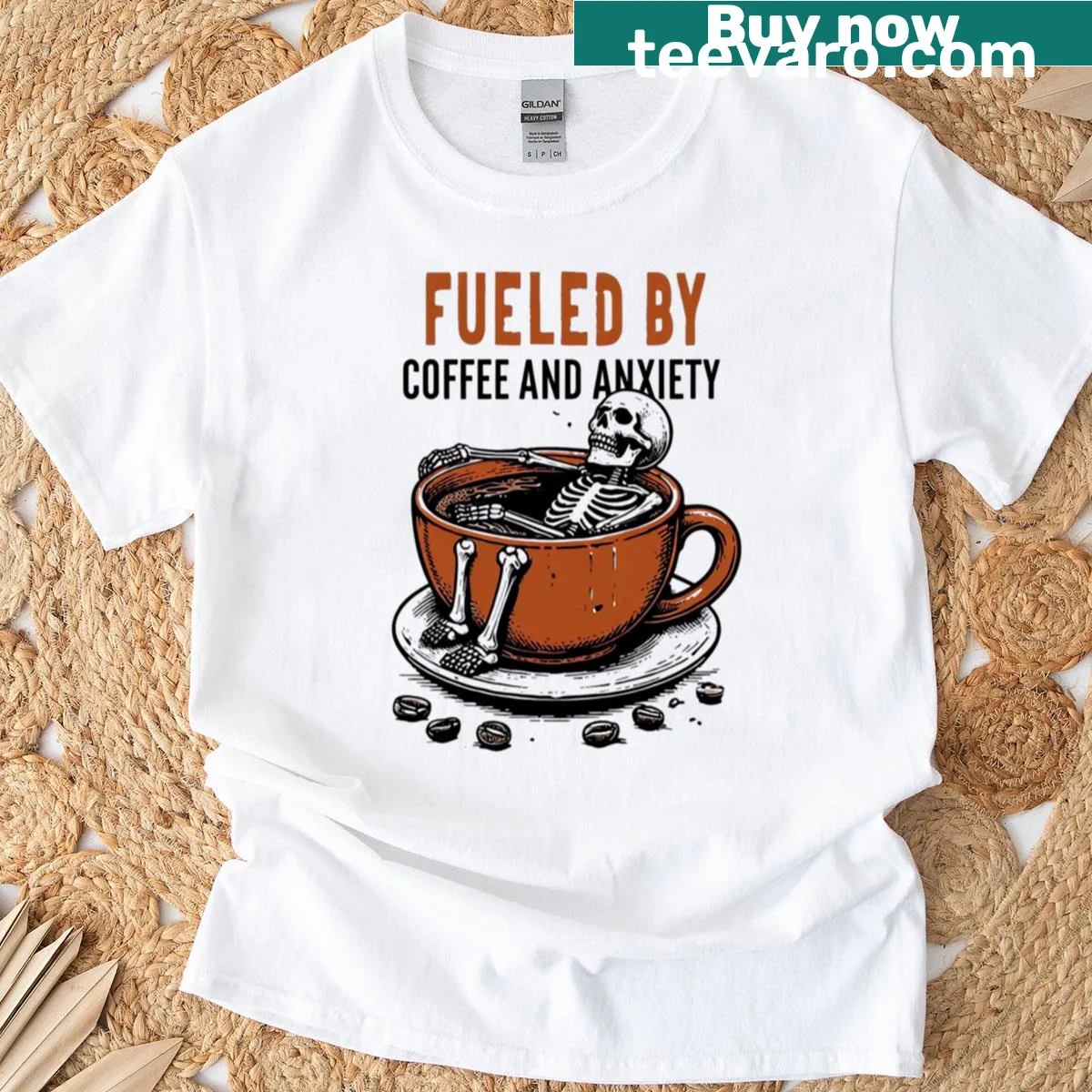 Funny text design about friendship and Mexican food — on a men's t-shirt