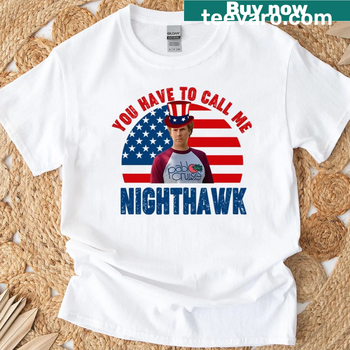 Fourth of July T-shirt for brothers with funny patriotic graphic — on a men's t-shirt