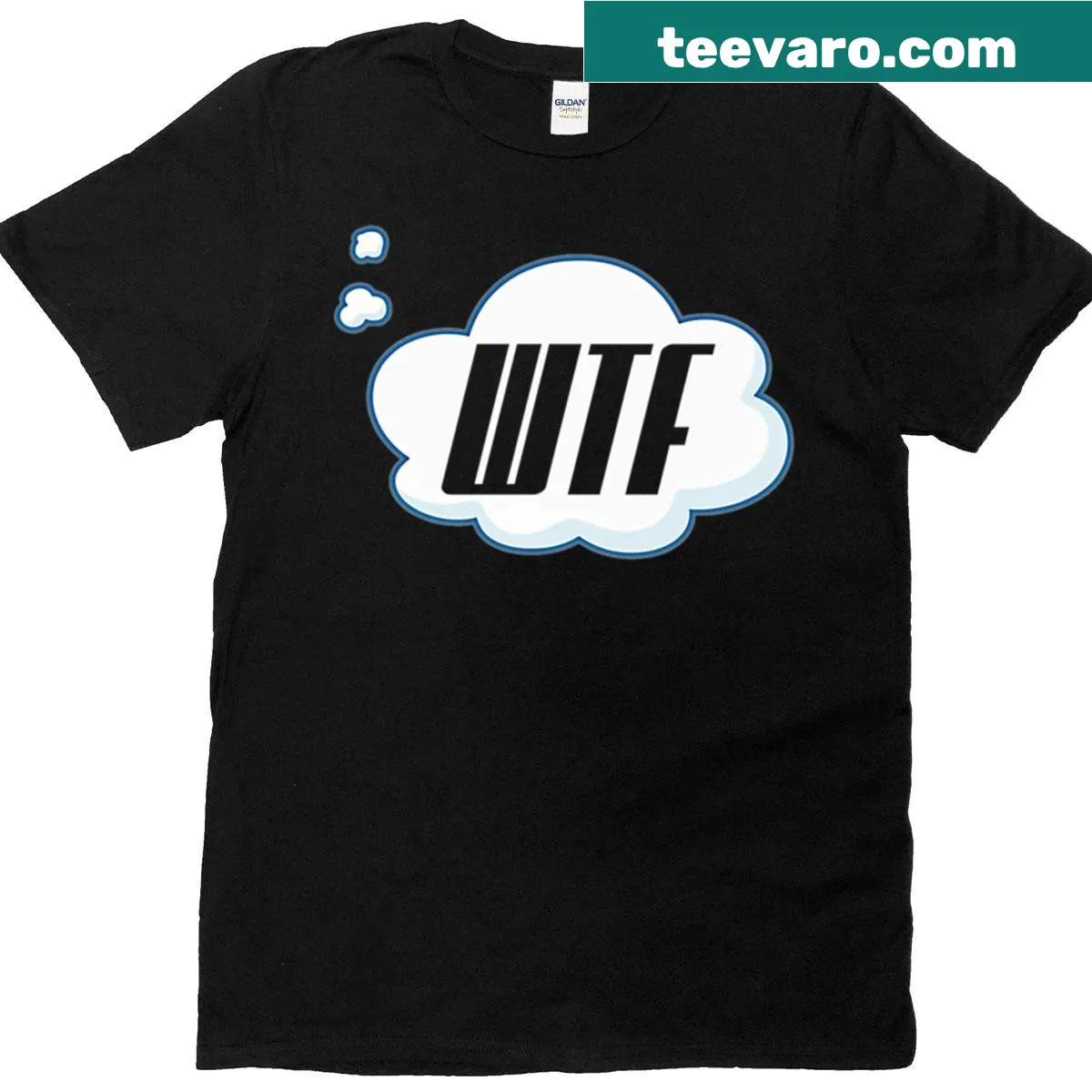 Oversized T-shirt with the text 'Guess What I Think' — on a men's t-shirt