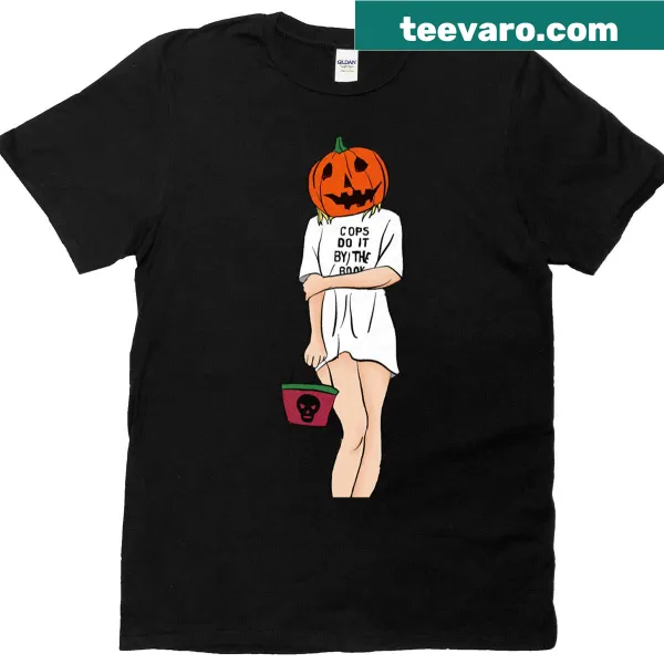Halloween t-shirt with a fun pumpkin design