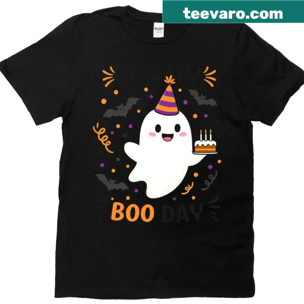 Cute Halloween birthday T-shirt for kids with fun graphics