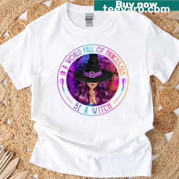 Whimsical typography print on a t-shirt for Halloween