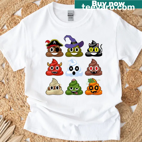 Wholesome T-shirt with cheerful typography for Halloween