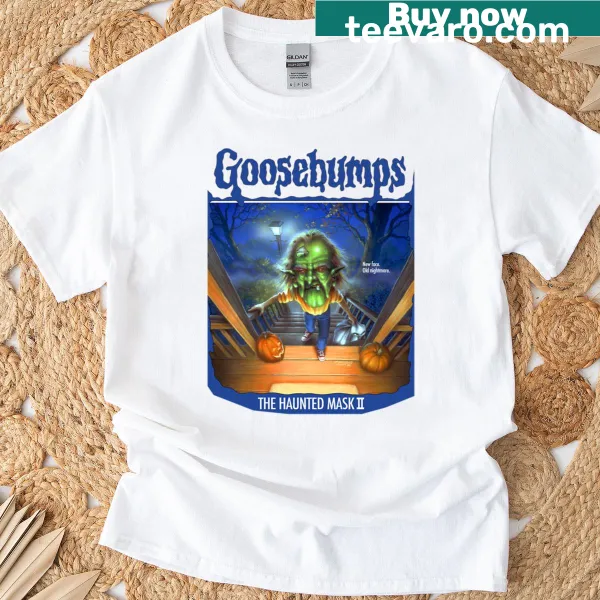 T-shirt featuring the haunting imagery from Haunted Mask II.