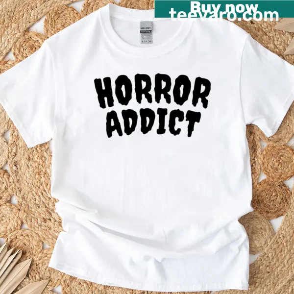 Horror-themed t-shirt for avid fans