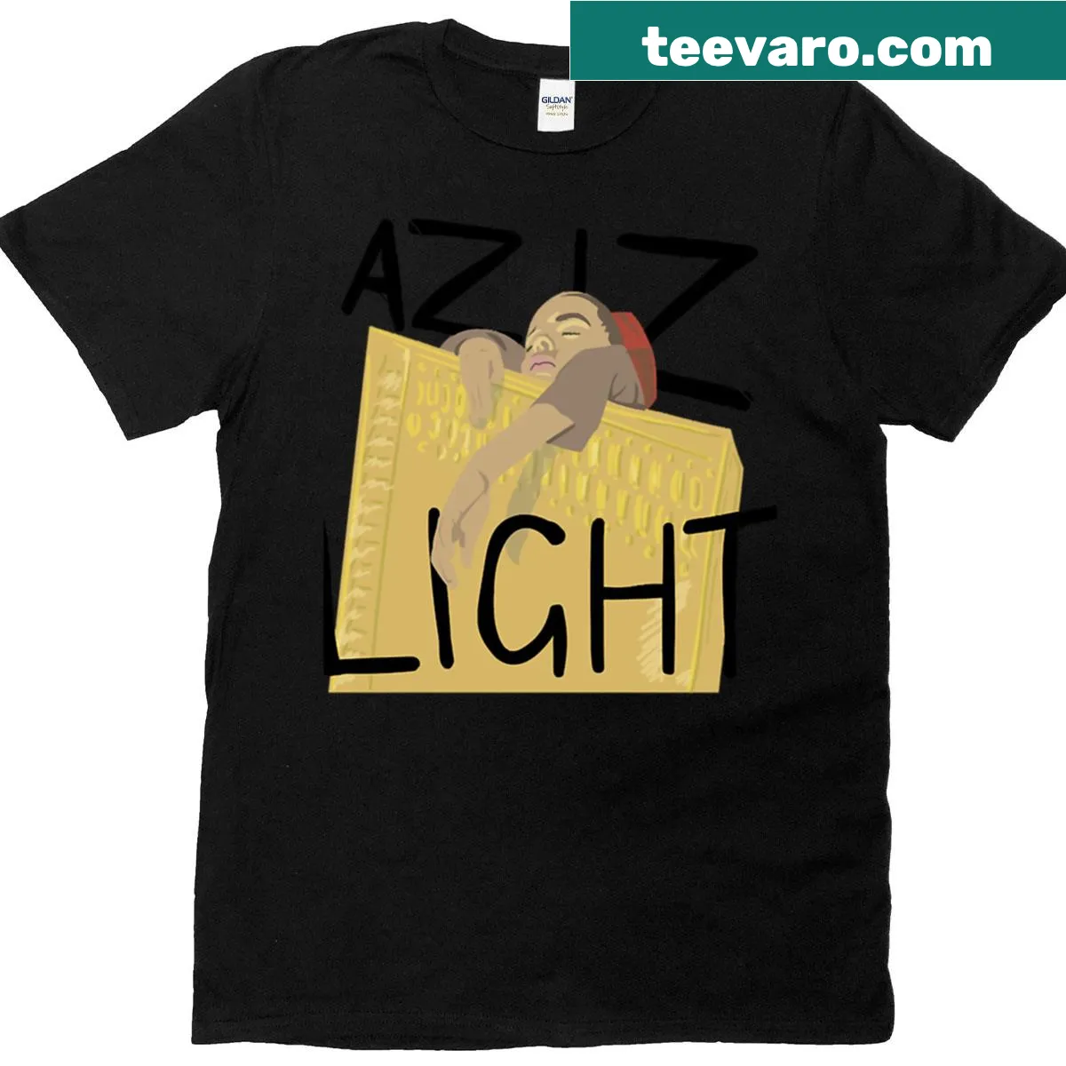 T-shirt featuring a classic horror film quote for enthusiasts — on a men's t-shirt