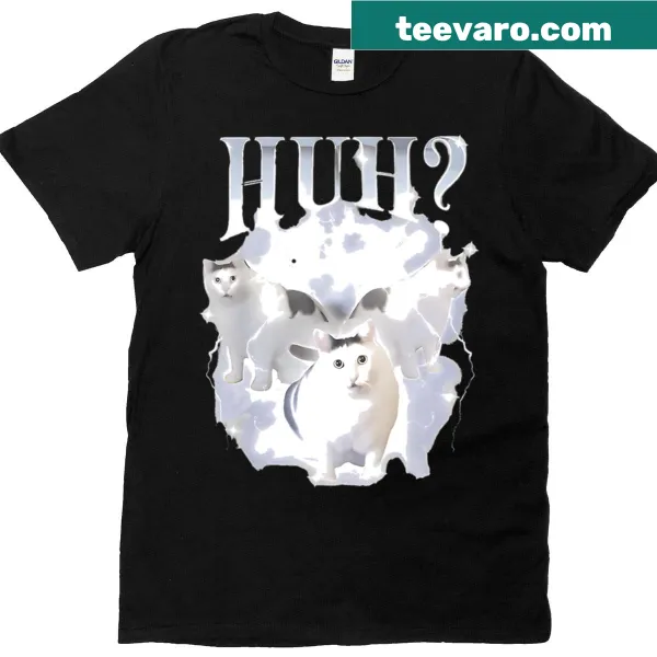 Funny T-shirt featuring a chonky cat cartoon and humorous text