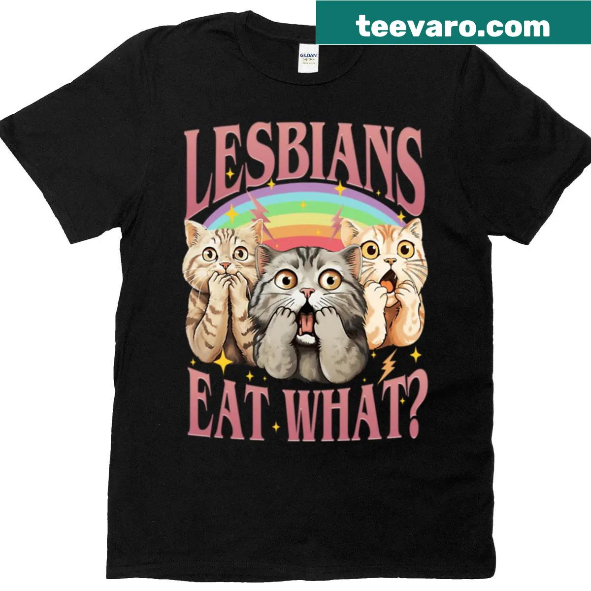 Pride t-shirt advocating for LGBTQ+ equality with 'Eat What' text — on a men's t-shirt