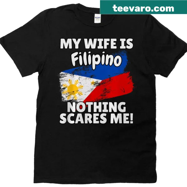 Funny T-shirt celebrating Filipino culture with a playful message.