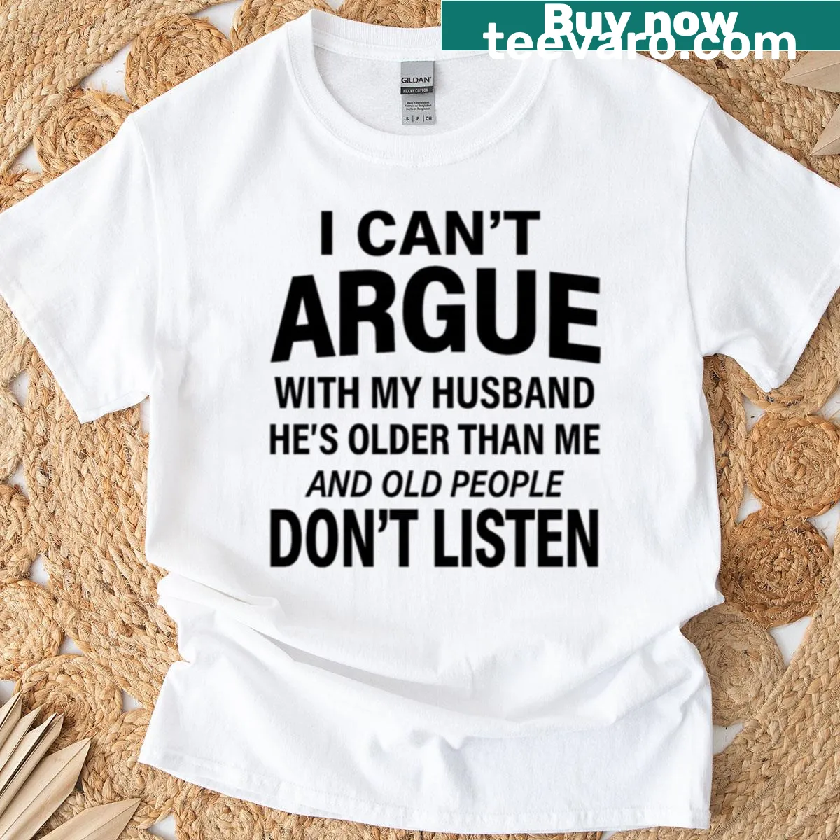 T-shirt featuring the phrase 'Old Love No Arguments Allowed' in elegant script — on a men's t-shirt