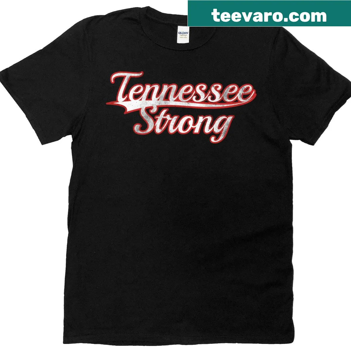 Vintage varsity t-shirt celebrating Tennessee pride — on a men's t-shirt