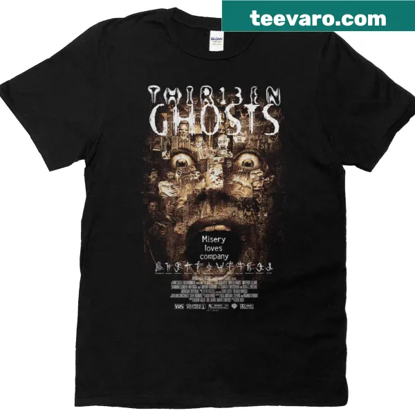 Ghost-themed T-shirt with imagery from Thir13en Ghosts