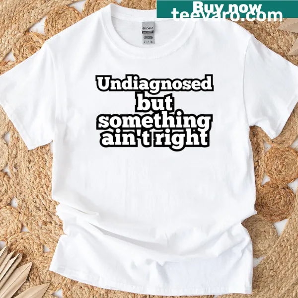 Funny mental health quote T-shirt with bold typography
