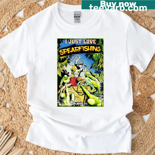 Oversized t-shirt with vintage swamp monster graphic