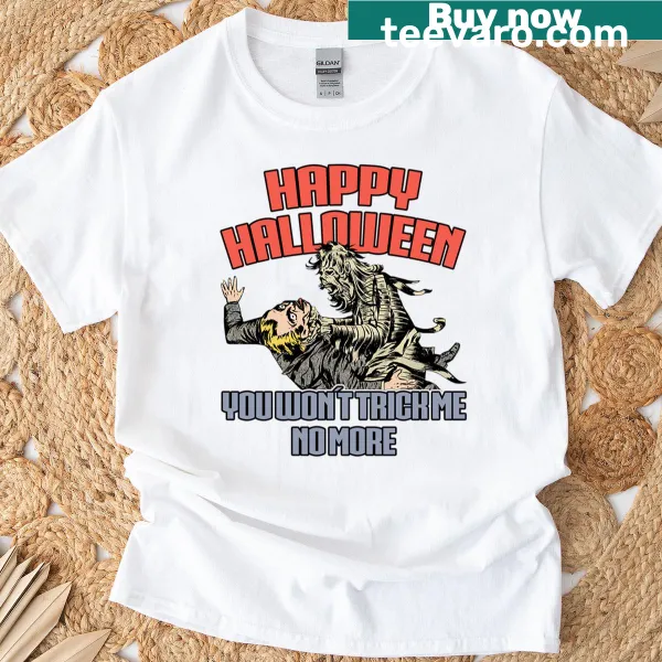 Vintage mummy graphic on a retro horror poster t-shirt