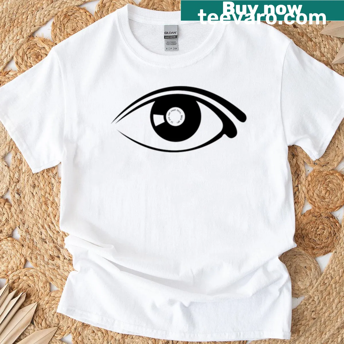T-shirt with the humorous phrase 'Back Up' — on a men's t-shirt