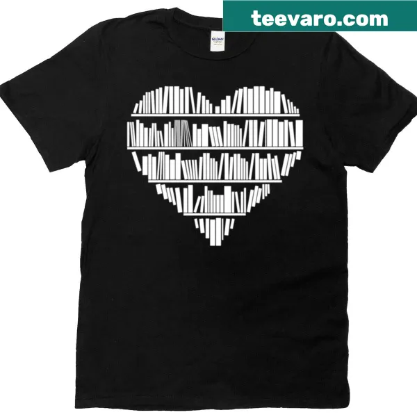 T-shirt for book lovers featuring literary-themed text