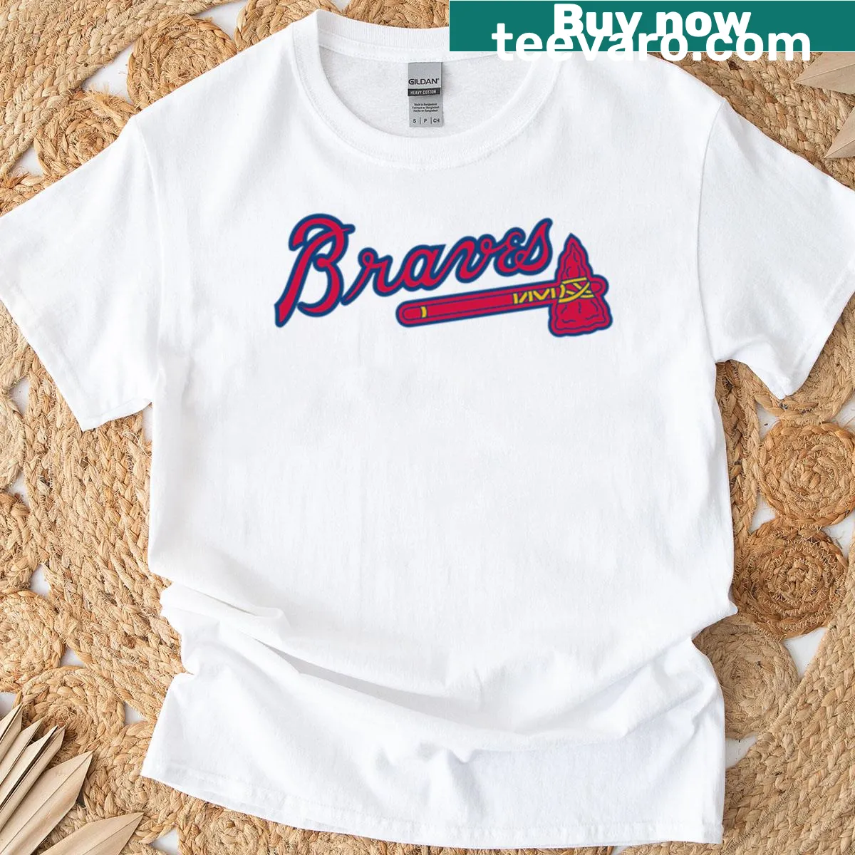 Bold typographic design emphasizing bravery — on a men's t-shirt