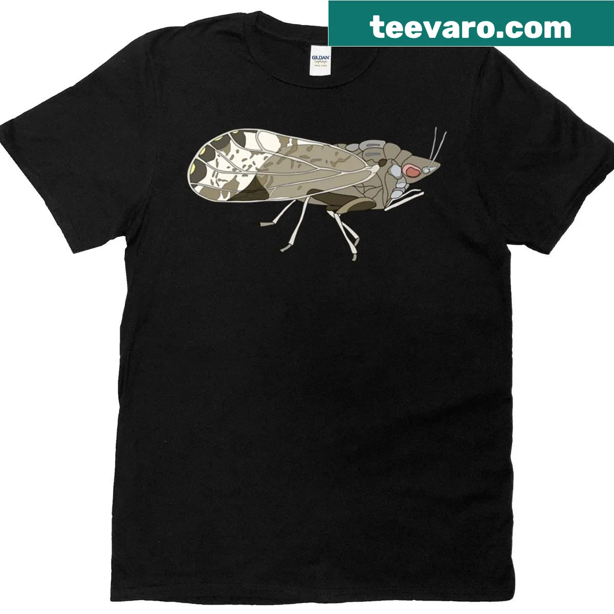 Illustration of the cryptic psyllid Diaphorina insect. — on a men's t-shirt