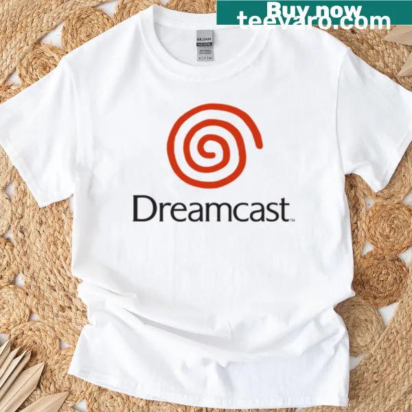 Typographic T-shirt featuring the phrase 'Dreams In Red'