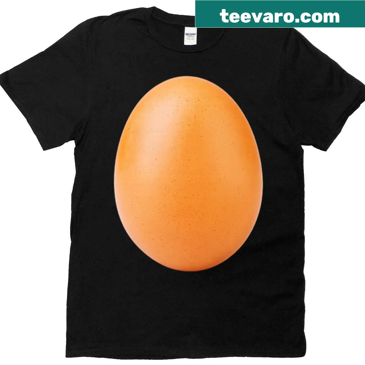 Minimalist Egg of Life design T-shirt with abstract geometric graphic — on a men's t-shirt