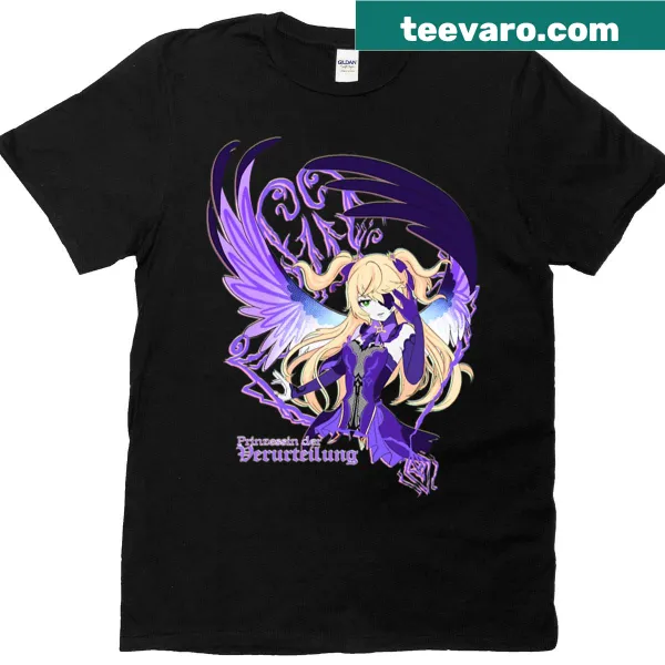 Genshin Impact Fischl character graphic T-shirt