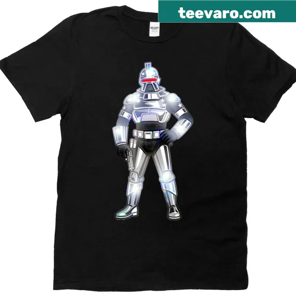 Playful illustration of Cylon Centurion from 1978 Battlestar Galactica