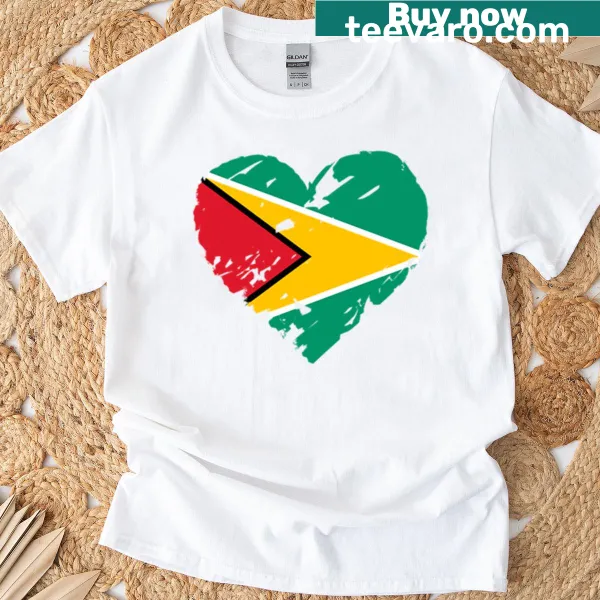 T-shirt with 'I Love Guyana' text