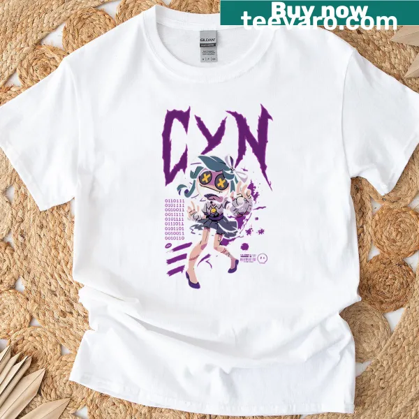 Murder Drones t-shirt featuring the character Cyn