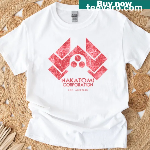 Nakatomi Corporation t-shirt inspired by Die Hard film