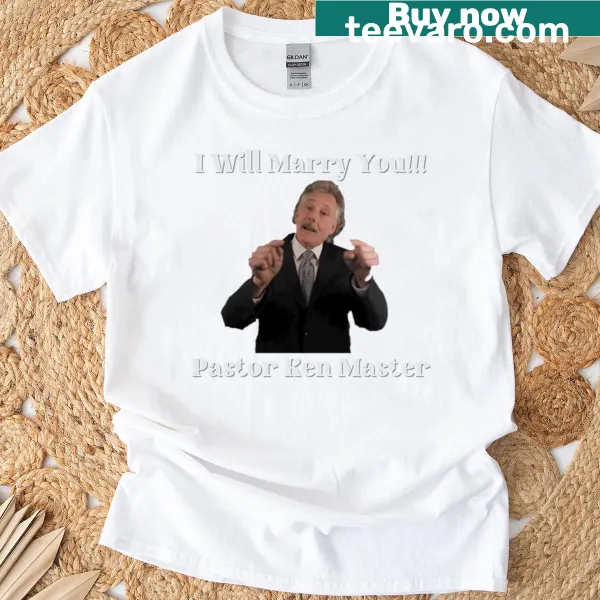 T-shirt featuring the name 'Pastor Ken' in a humorous design