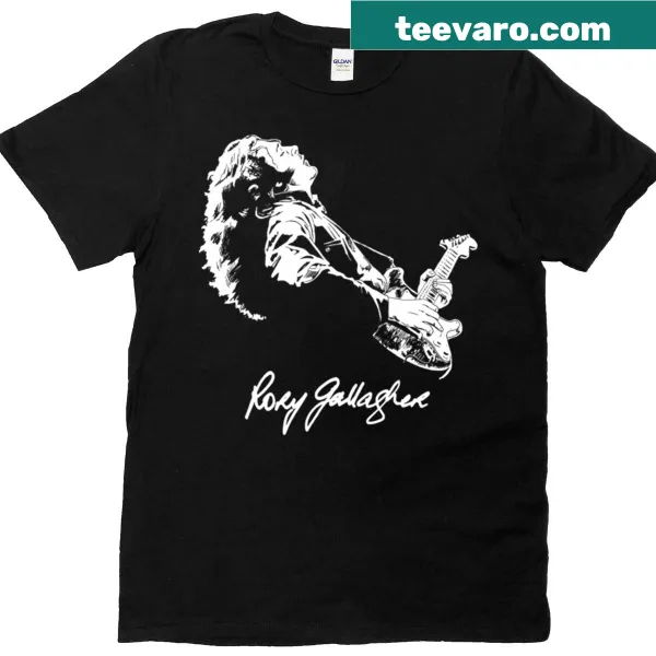 Vintage-style Rory Gallagher tribute T-shirt