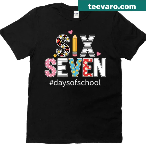 School Survivor t-shirt with 'Six Seven 67' text