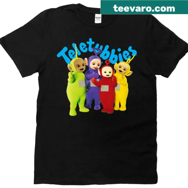 Teletubbies group illustration T-shirt for kids