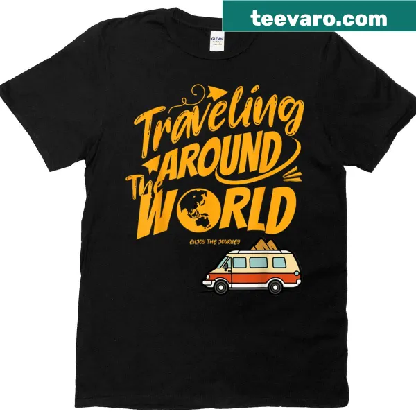 Illustration of a van representing travel lifestyle for adventure lovers