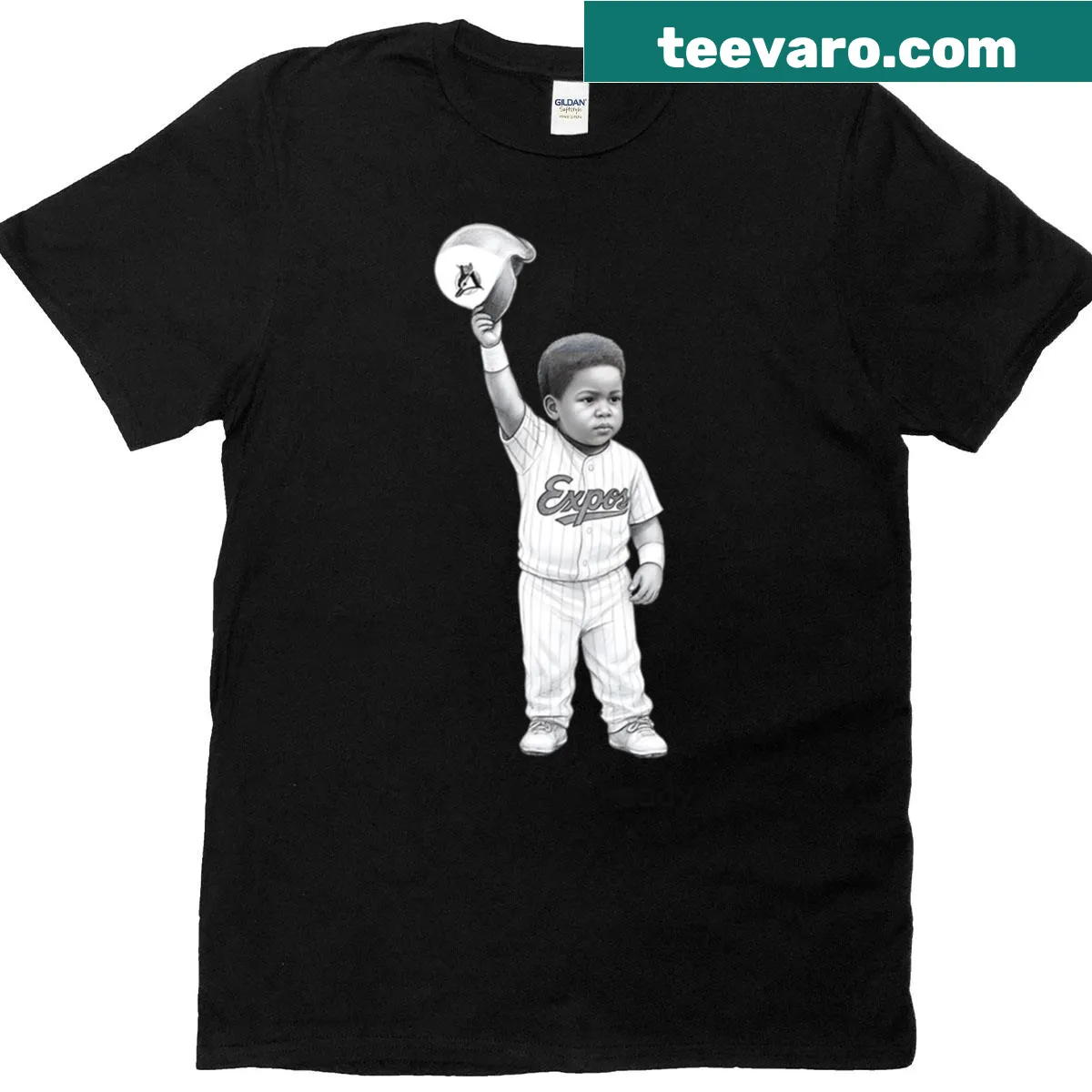 Playful T-shirt featuring Vladdy Jr. and Bo Bichette graphics — on a men's t-shirt