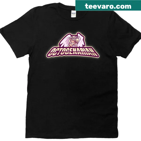 Angel graphic T-shirt celebrating 80th birthday for women