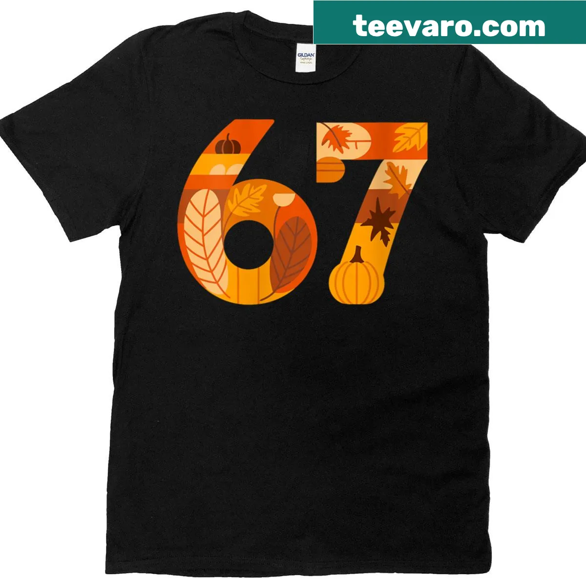 Funny Thanksgiving t-shirt with humorous number meme — on a men's t-shirt