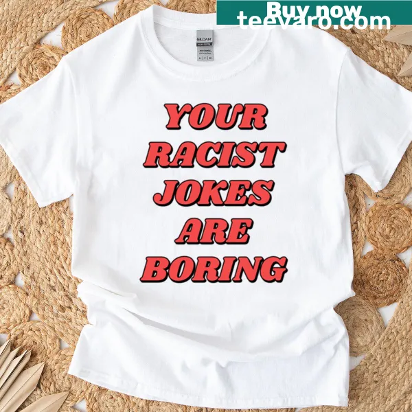 Anti-fascist T-shirt with a bold message against racism