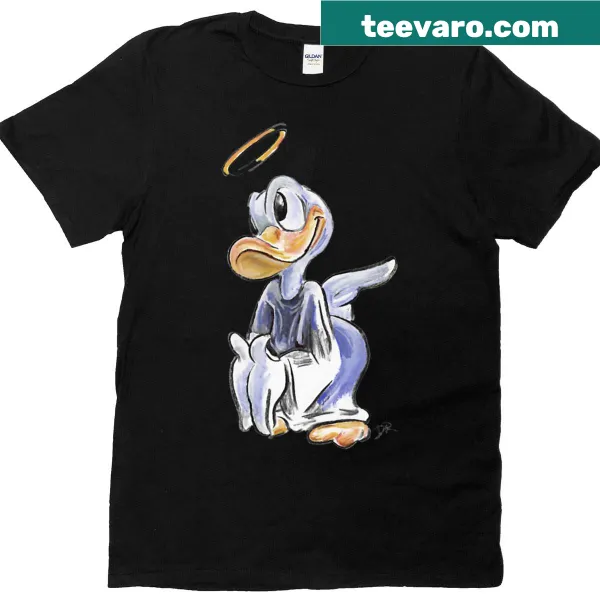 Illustration of Donald Duck on a T-shirt