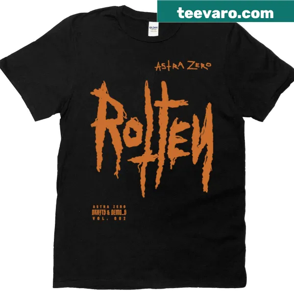 Bold music merch T-shirt for Astra Zero with unique graphic design