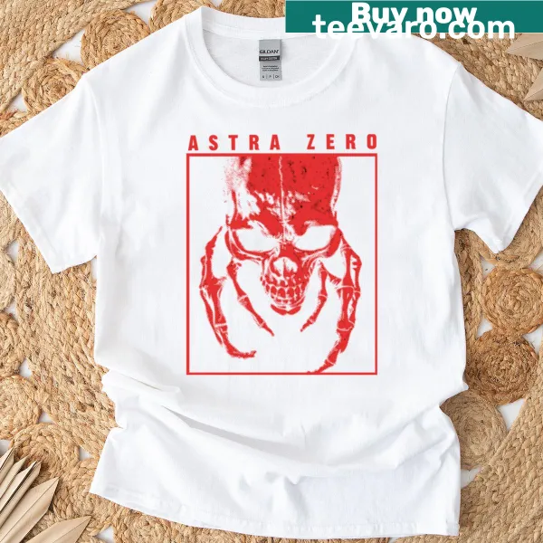 Astra Zero Spider Skull T-shirt with fantasy design