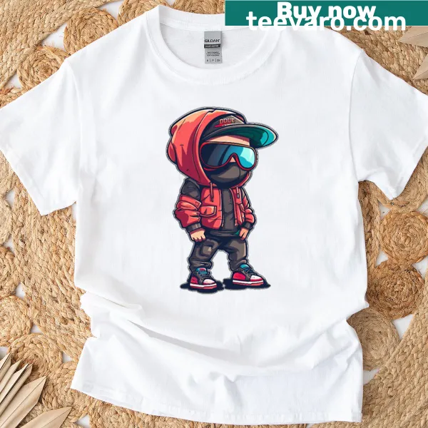 Minimalist urban style Black Outfit T-shirt