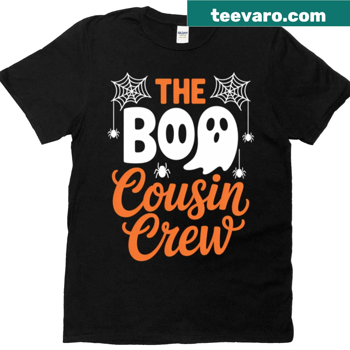 Cute family Halloween T-shirt for kids with whimsical graphic — on a men's t-shirt