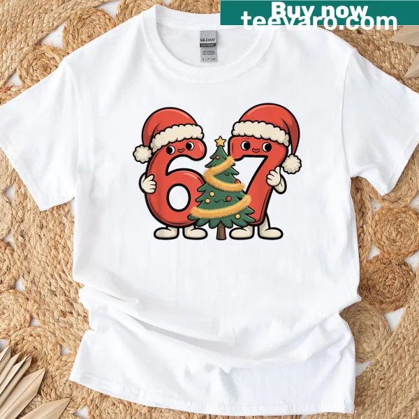 Funny Christmas meme T-shirt for kids and teens with cartoon design