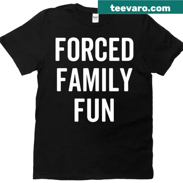 Funny Christmas shirt for kids about family fun