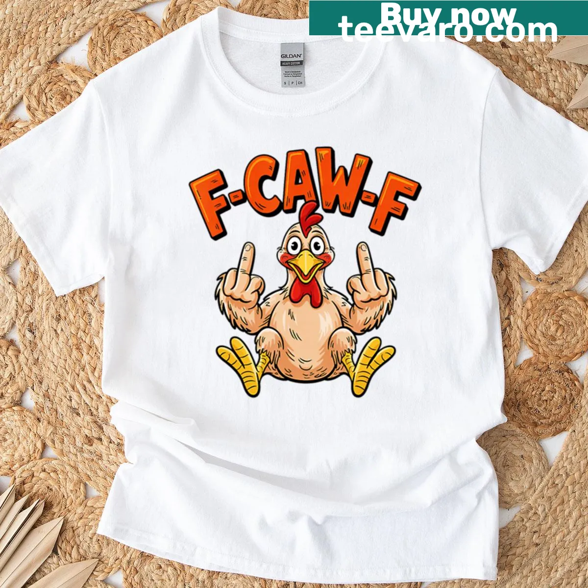 Funny turkey meme t-shirt for Thanksgiving with humorous design — on a men's t-shirt