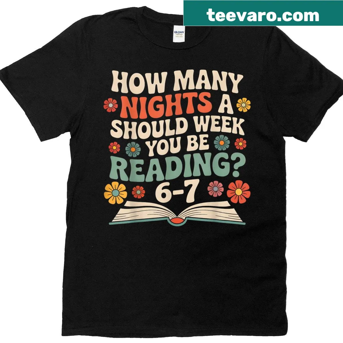 Text '6 7' referencing a popular meme for teachers — on a men's t-shirt